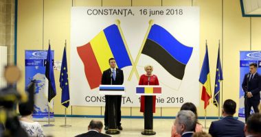 Stire din Politică-Administrație : Premierul Viorica Dăncilă a inaugurat ruta Tallinn - Constanța