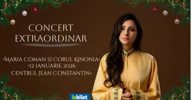 Stire din Cultură-Educație : Concert special Maria Coman și Corul Kinonia, pe scena Centrului ”Jean Constantin”