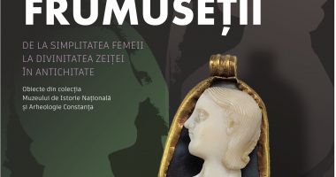 Stire din Cultură-Educație : Expoziția MINA Constanța „Oglinda frumuseții! De la simplitatea femeii la divinitatea zeiţei în Antichitate”, vernisată la Palatul Culturii din Iași