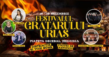 Stire din Politică-Administrație : Primăria Medgidia organizează Festivalul Grătarului Uriaș în Piațeta Decebal