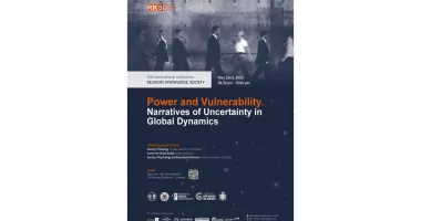 Stire din Cultură-Educație : A XII-a ediție a conferinței internaționale Religie, Cunoaștere, Societate - „Putere și vulnerabilitate. Narațiuni ale incertitudinii în dinamica globală”