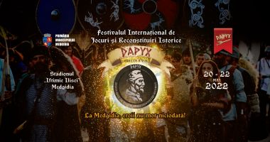 VIDEO. Cea de-a V-a ediție a Festivalului de Jocuri și Reconstituiri Istorice - DAPYX, Medgidia 2022, se apropie de start - 2