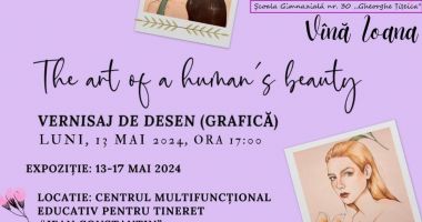 Stire din Cultură-Educație : Artista expozantă Ioana Vînă: "Fiecare desen este o poveste în care descopăr noi culori și nuanțe ale umanității’’