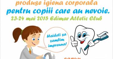 Stire din Sport : Campanie de donare de produse de igienă pentru copiii din două centre de plasament