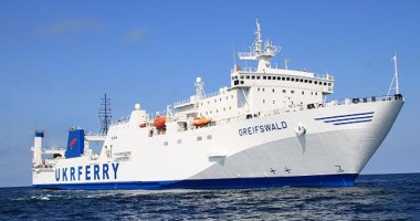 Eveniment la Marea Neagră. A fost inaugurată linia de ferry-boat Constanța - Batumi - Ilyichevsk - 4