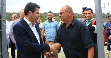 A fost inaugurat primul sistem de irigații cu alimentare din Canalul Dunăre - Marea Neagră - 14