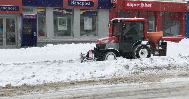 A fost suplimentat numărul utilajelor de deszăpezire, la Mangalia - 2