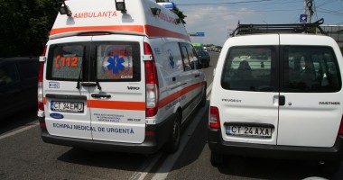 Accident rutier în dreptul Institutului de Proiectări
