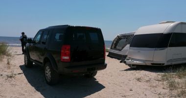 Aglomeraţie mare pe plajele sălbatice din sudul Rezervației Biosferei Delta Dunării - 2