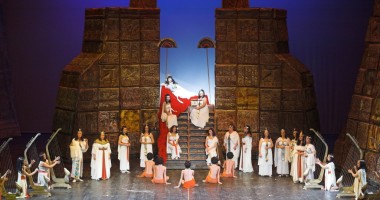 Stire din Cultură-Educație : "Aida" la Teatrul "Oleg Danovski"