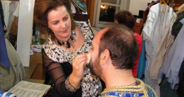 Aida - vizită de curtoazie în cabinele artiștilor - 5