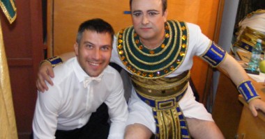 Aida - vizită de curtoazie în cabinele artiștilor - 3