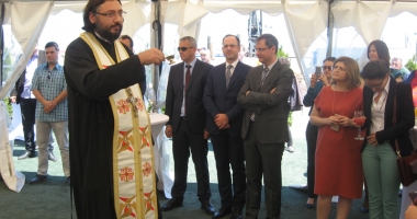 A început construcția  terminalului de cereale Comvex - 11