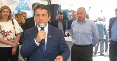 A început construcția  terminalului de cereale Comvex - 2