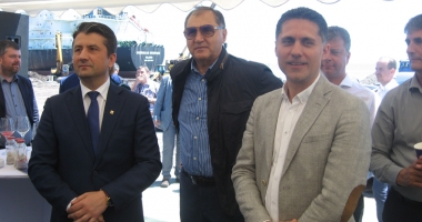 A început construcția  terminalului de cereale Comvex - 3