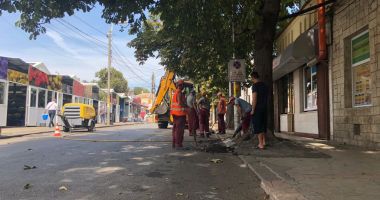 Galerie foto. A început reabilitarea trotuarelor pe strada Ștefan Mihăileanu din Constanța - 5