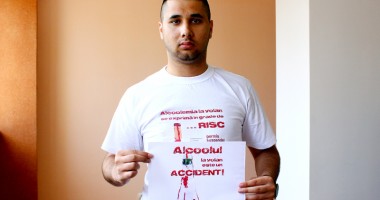 Stire din Eveniment : Campania de prevenire "Alcoolul la volan  este un accident!"