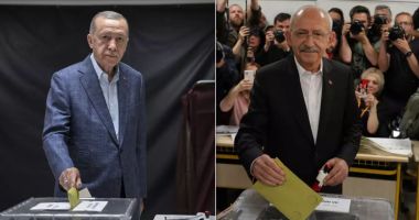 Stire din Actualitate : Erdogan și Kilicdaroglu, întâmpinați cu urale de susținători, la secțiile de vot. Unul a votat în Istanbul, celălalt în Ankara