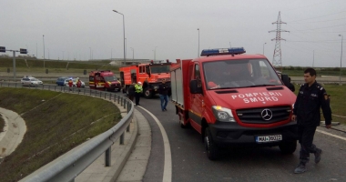 IMAGINI ȘOCANTE! ACCIDENT RUTIER MORTAL, LA CONSTANȚA! ȘOFERUL UNUI AUTOTREN RĂSTURNAT, DECEDAT - 9