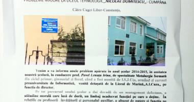 Cad noi capete de directori! De ce tace Inspectoratul Școlar - 3