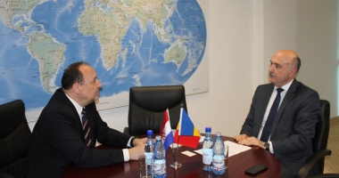 Ambasadorul Croației, în vizită  la Camera  de Comerț Constanța - 2