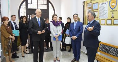 Ambasadorii Franței  și Germaniei  au vizitat mai  multe licee  din Constanța