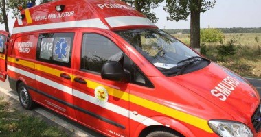 Bărbatul prins de un mal de pământ a decedat