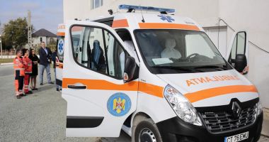 Substație de ambulanță inaugurată la Mihail Kogălniceanu