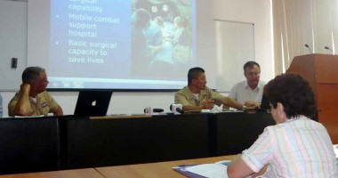Stire din Sănătate : Medicii constănțeni, instruiți de ofițerii americani să facă față evenimentelor dramatice