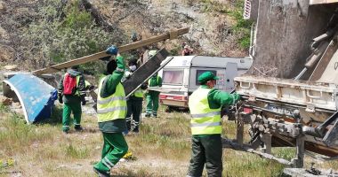 Stire din Social : Amplă acțiune de igienizare în zona Pescărie, din Constanța