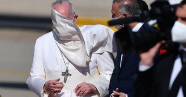 GALERIE FOTO / Cum a fost întâmpinat Papa Francisc în Irak - 3
