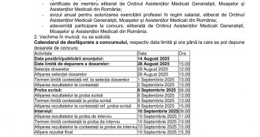Comuna Comana organizează concurs - 2
