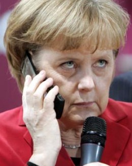 Telefonul mobil al lui Merkel, spionat de Statele Unite?