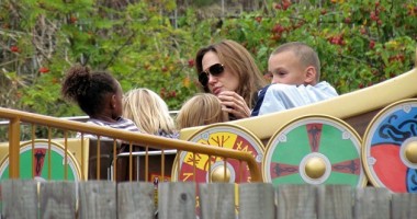 FOTO: Ce face Angelina când Brad nu este acasă - 3