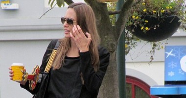 Stire din Monden : FOTO: Ce face Angelina când Brad nu este acasă
