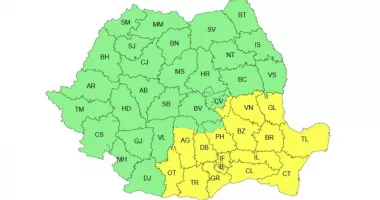 Cod galben. În Dobrogea se anunță din nou viscol - 2