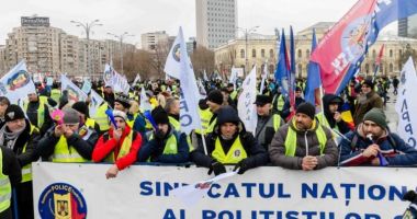 Stire din Social : Sindicaliştii din Apărare, Ordine publică şi Siguranţă naţională ies astăzi în stradă