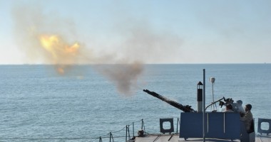 Antrenament cu rachete în apele Mării Negre