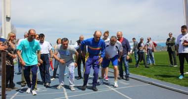 Antrenorul emerit Ioan Veliciu, sărbătorit cu fast pe pista de atletism - 9