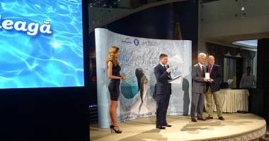 Antrenorul emerit Octavian Tileagă, în Tribuna de Onoare a Natației Românești - 5