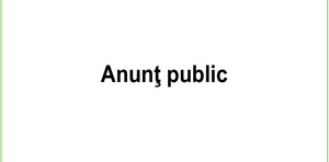 Stire din Anunțuri : ANUNȚ PUBLIC privind solicitarea de emitere a autorizației integrate de mediu