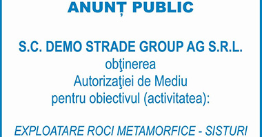 ANUNŢ PUBLIC - 1