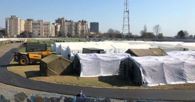 Stire din Social : Aparatură medicală modernă, la spitalul militar de pe stadionul "Portul"