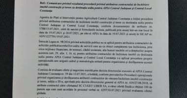 Abuz sau incompetență profesională la APIA Constanța! Cine girează fărădelegile? (III) - 2
