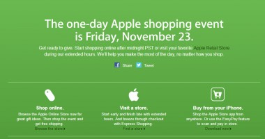 Stire din Actualitate : BLACK FRIDAY: Apple reduce prețurile în 23 noiembrie