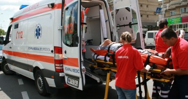 Accident în lanț, în Constanța