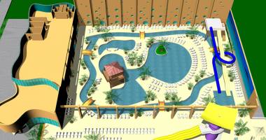 Aqua park-ul acoperit de la Năvodari devine realitate. Au început lucrările - 2