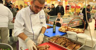 Cora City Park a încântat simțurile clienților cu un cooking show condus de doi chefi talentați - 15