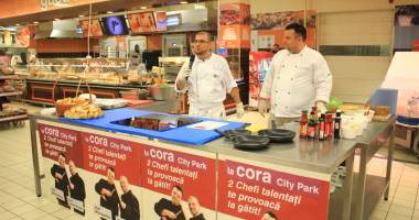 Cora City Park a încântat simțurile clienților cu un cooking show condus de doi chefi talentați - 7