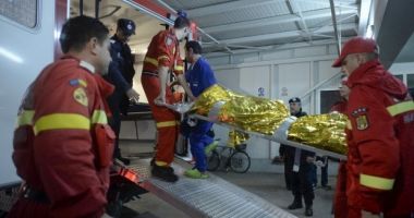 Pacientul cu arsuri pe 75% din corp a plecat spre Belgia cu o aeronava MApN
